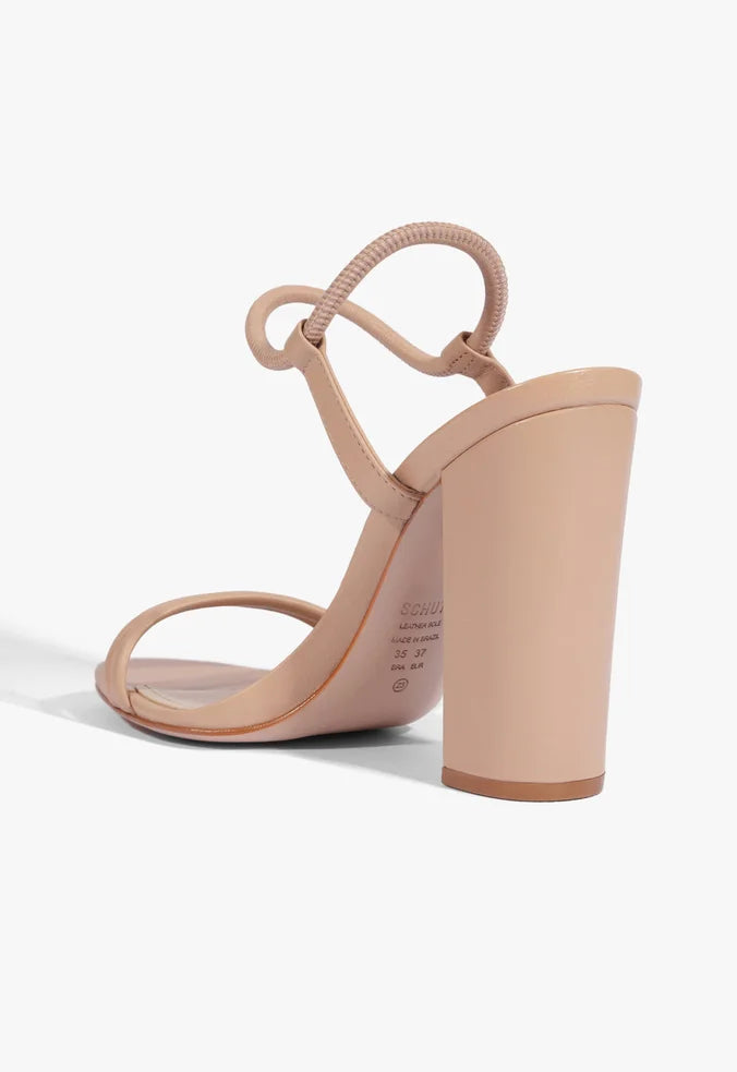 Sandalia De Piel Beige Gimenez