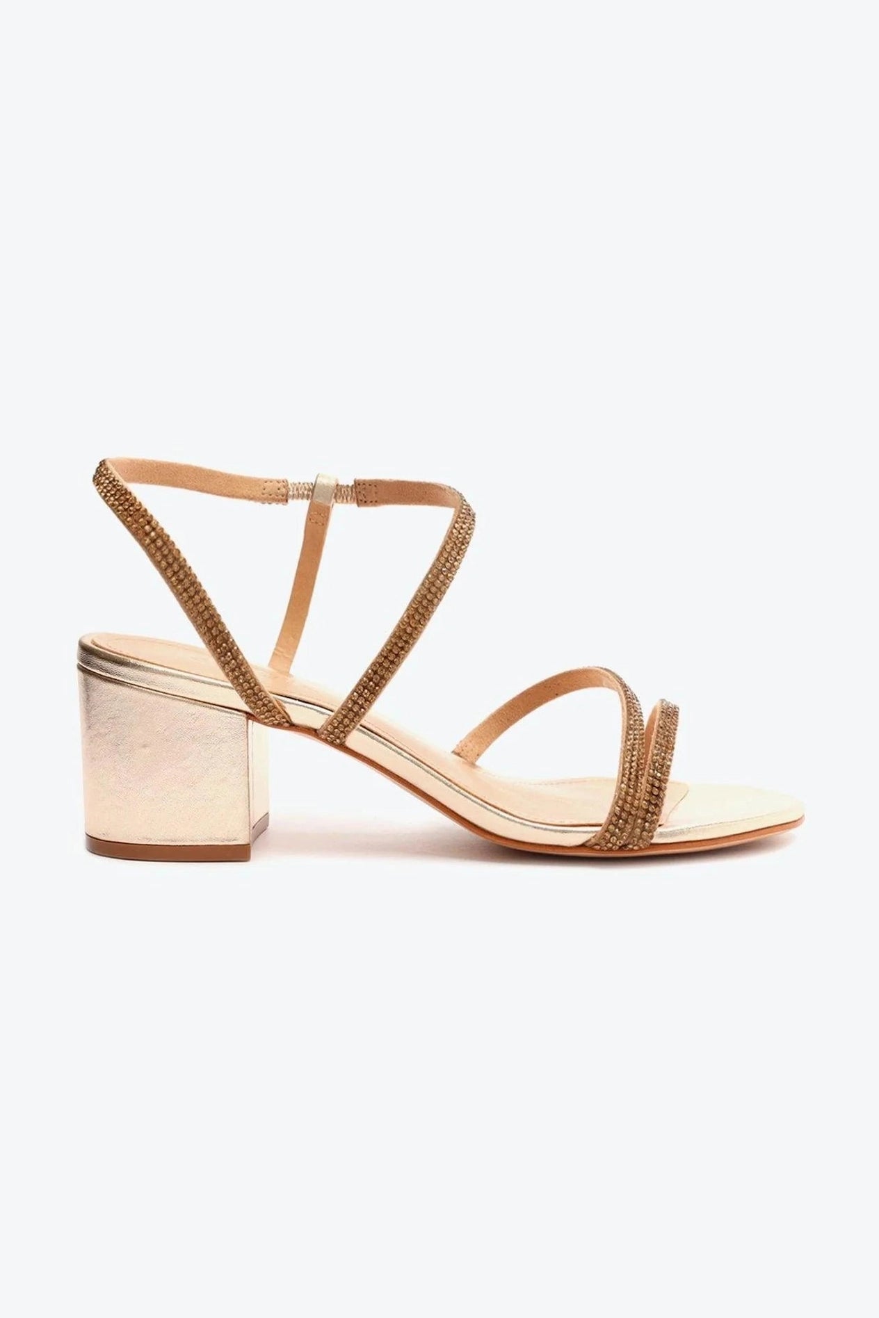 Sandalias Mariah Dourada SCHUTZ SANDALIAS Malva CO