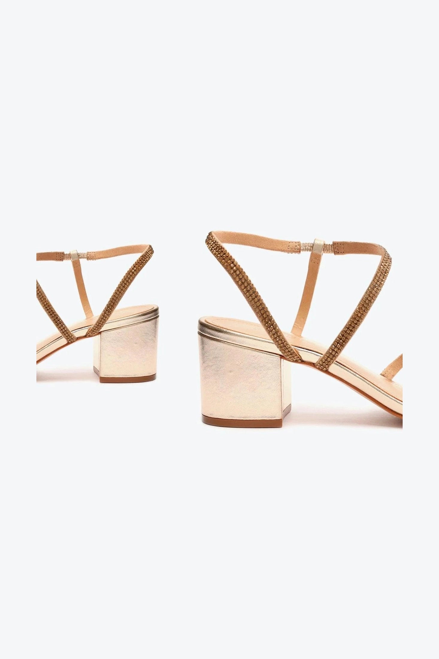 Sandalias Mariah Dourada SCHUTZ SANDALIAS Malva CO