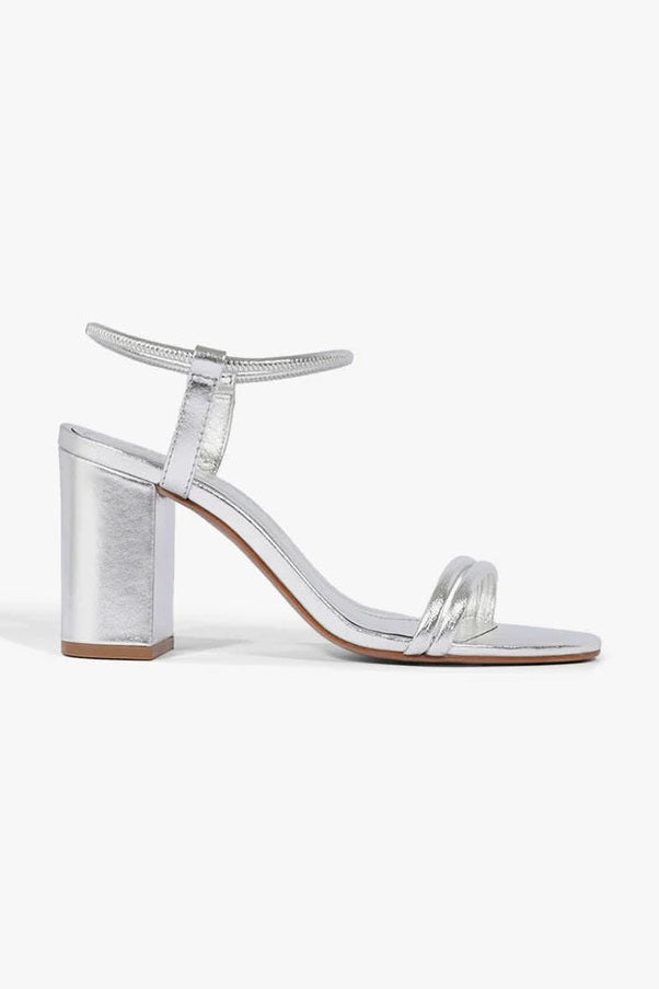 Sandalias Gimenez Medio Plateado