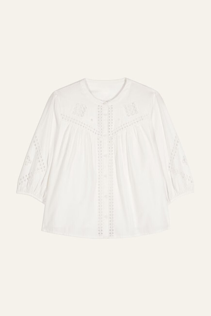 Blusa Lirkin BA&SH BLUSAS Malva CO