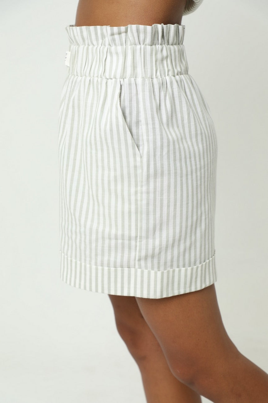 Short Demeter Rayas Green