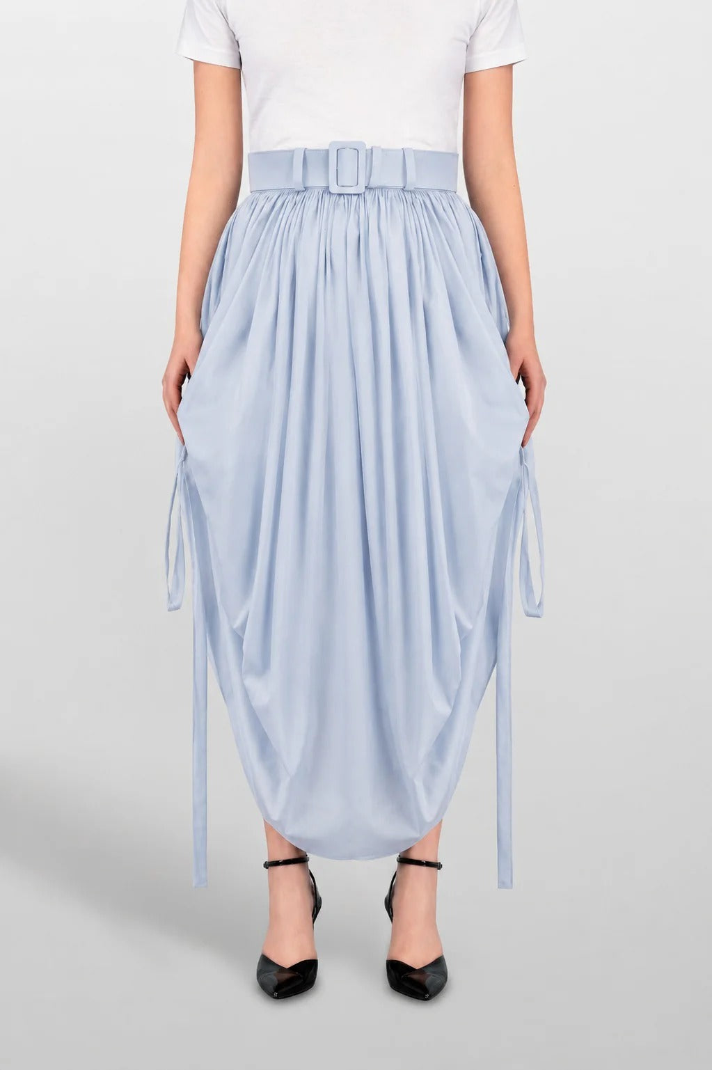 Midi Falda Coulisse Nylon