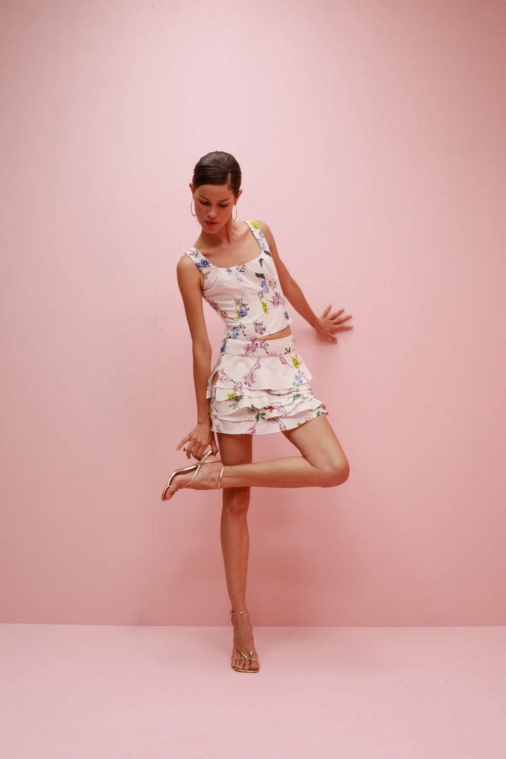 Falda Olas Cotton