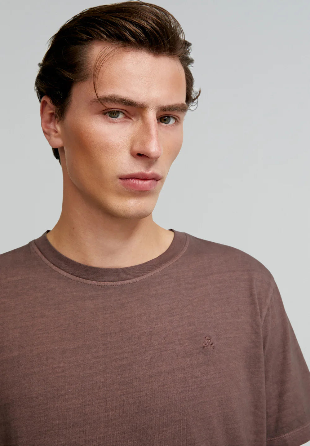 T-Shirt Skull Burgundy