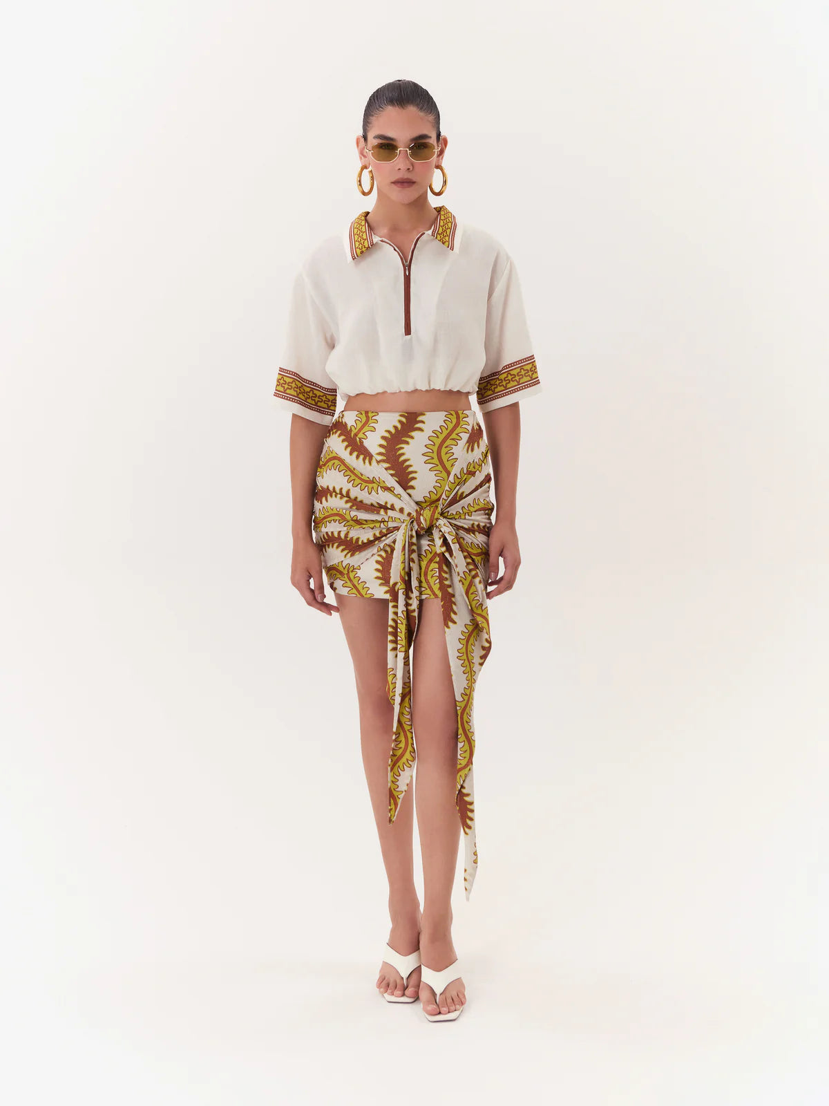 Mini Falda Stretch Solar