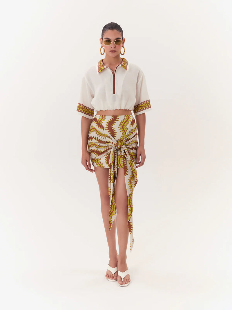 Mini Falda Stretch Solar