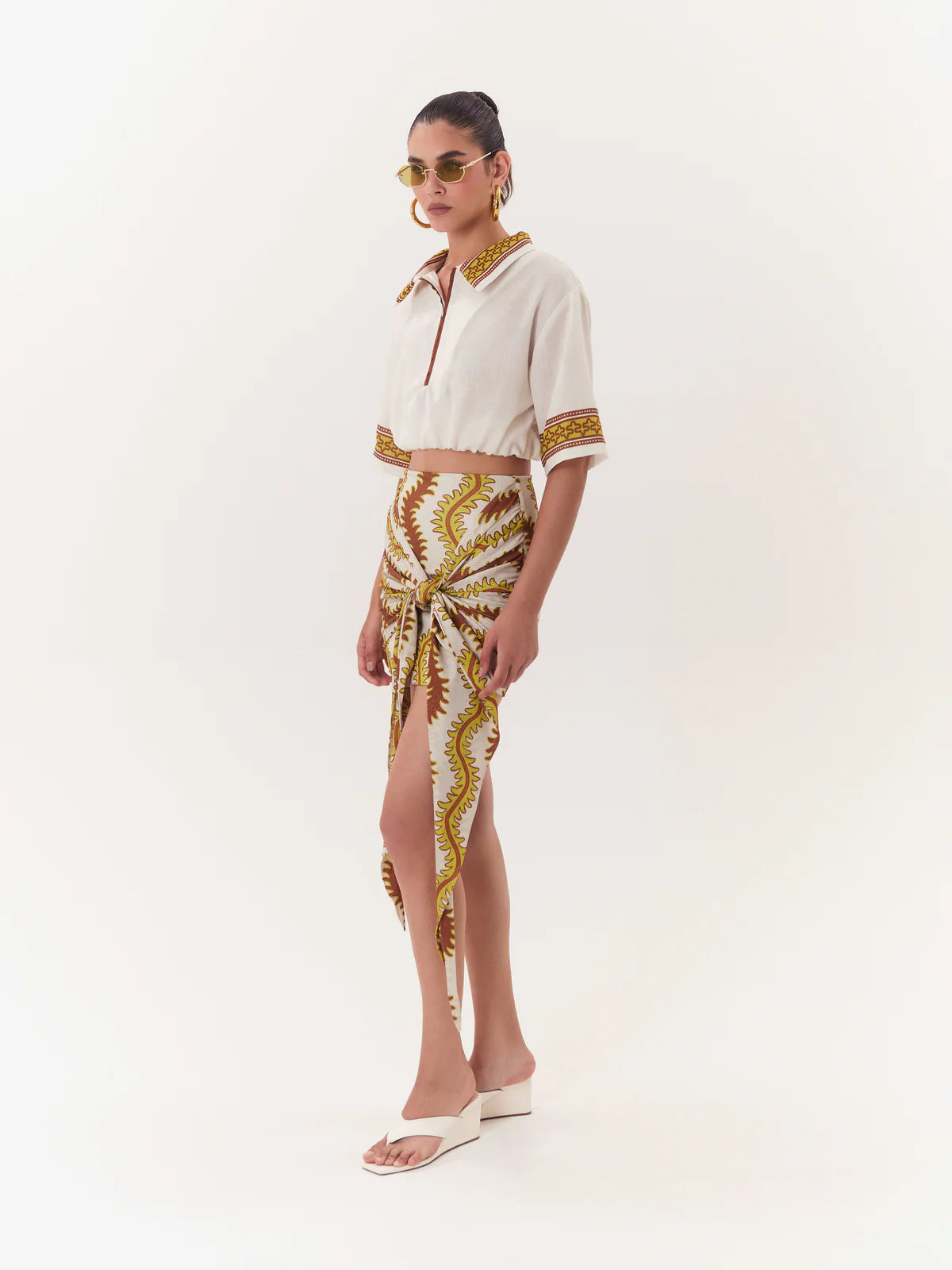 Mini Falda Stretch Solar