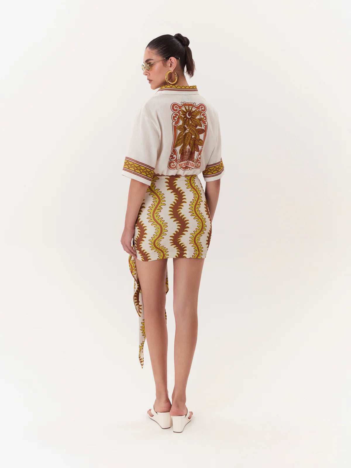 Mini Falda Stretch Solar