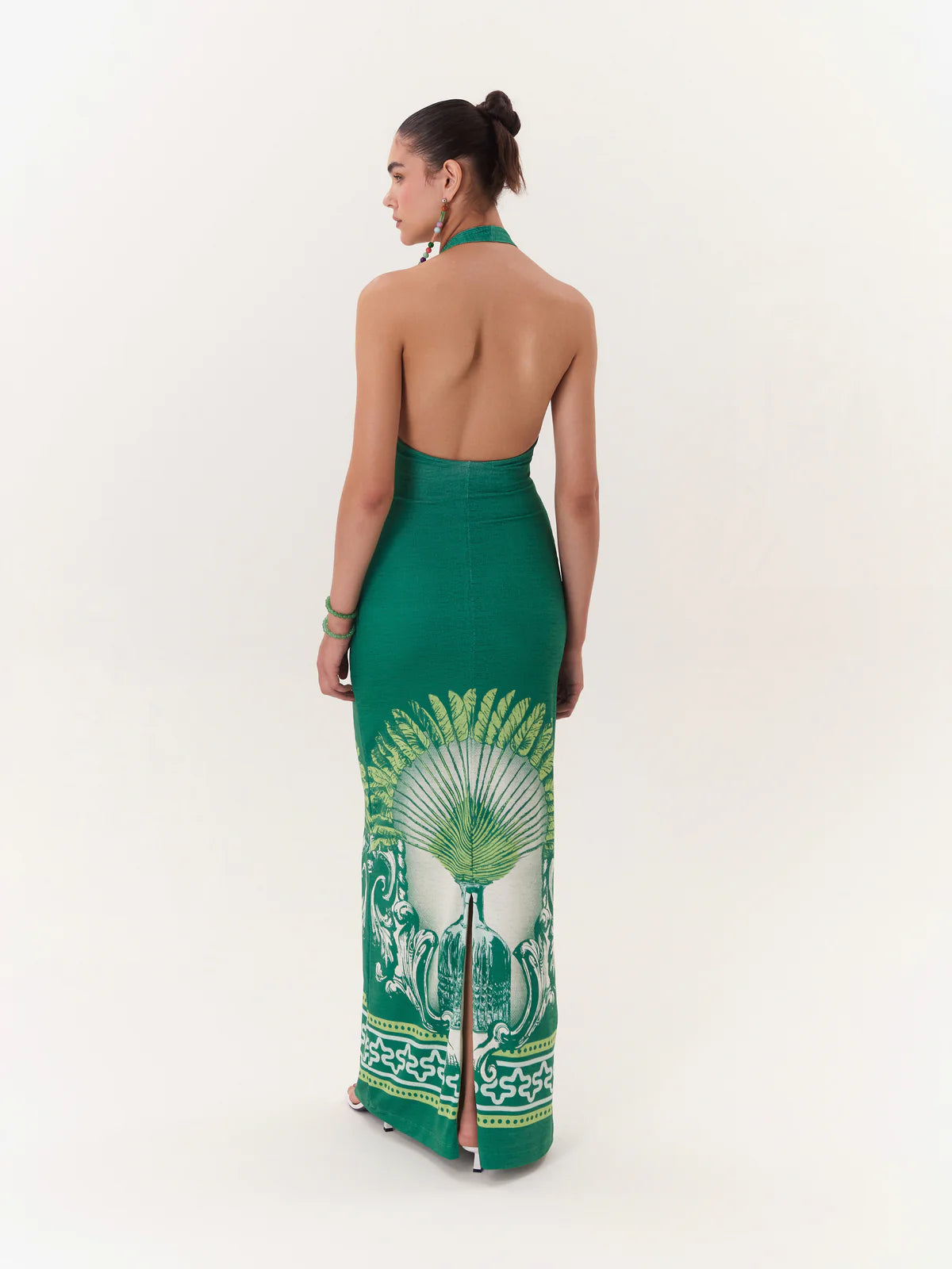Maxi Vestido Halter Solar