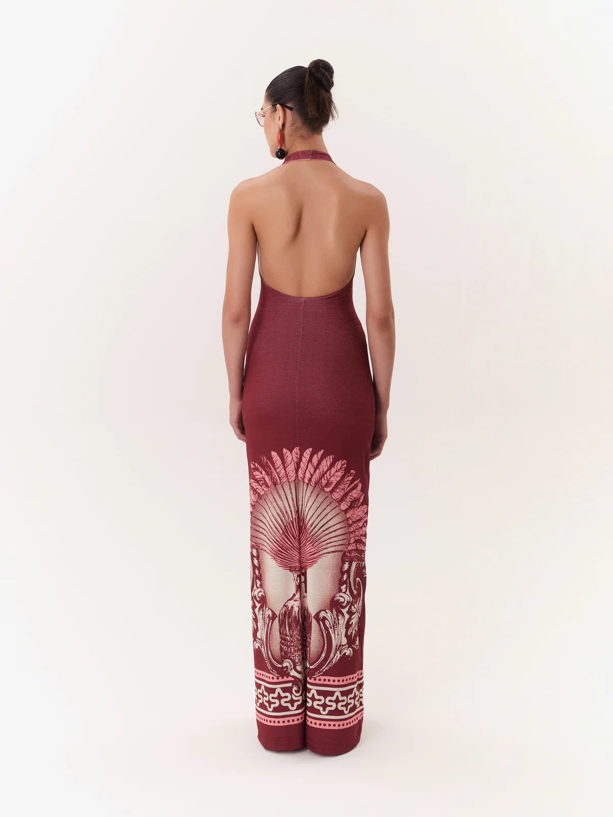 Maxi Vestido Halter Solar