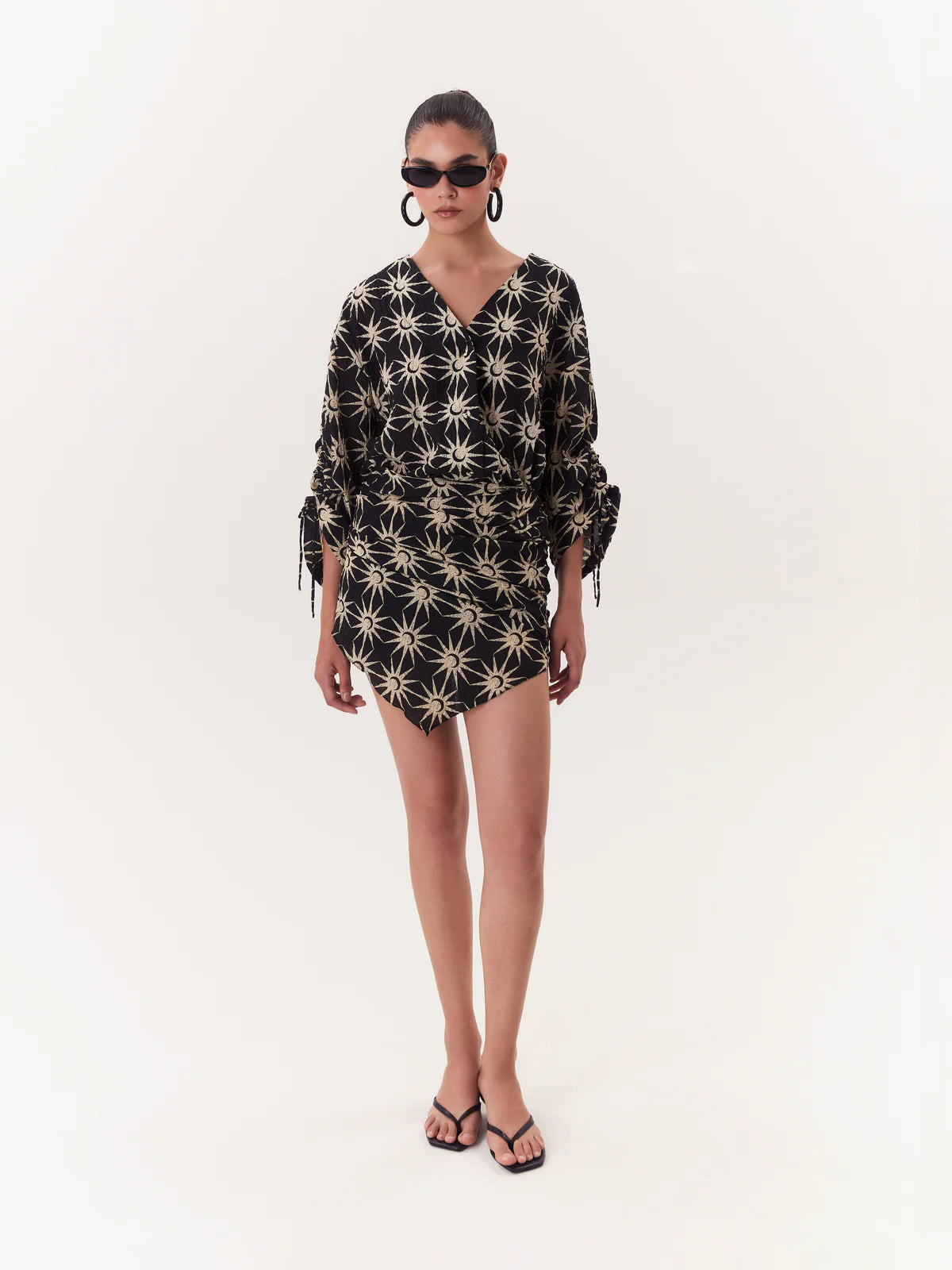 Mini Vestido Wrap Solar