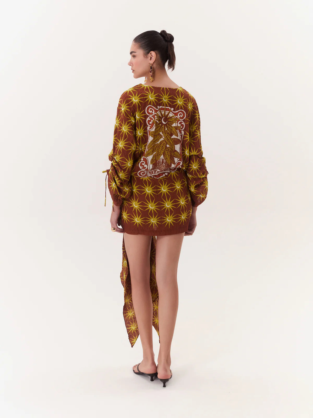 Mini Vestido Wrap Solar