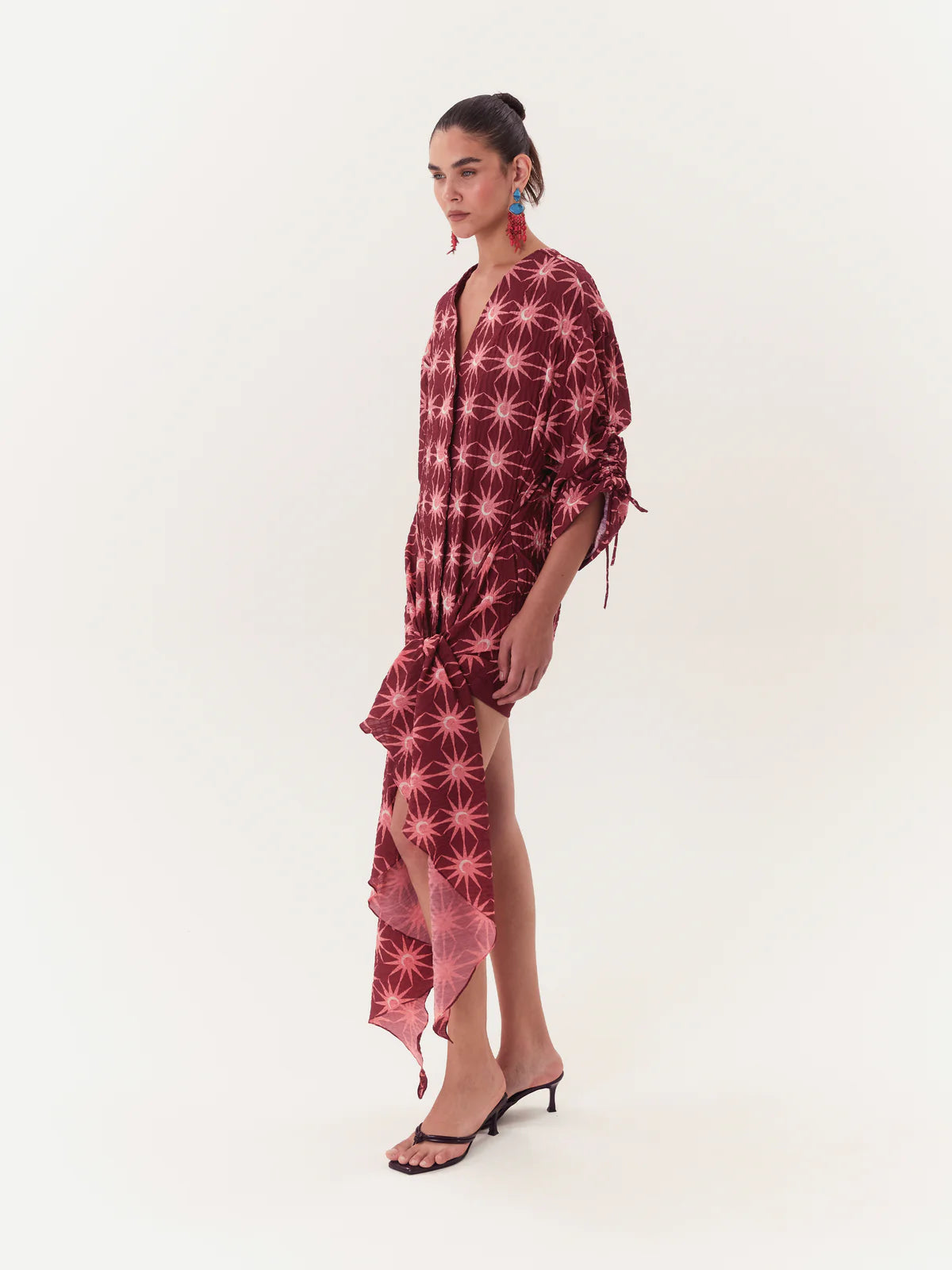 Mini Vestido Wrap Solar