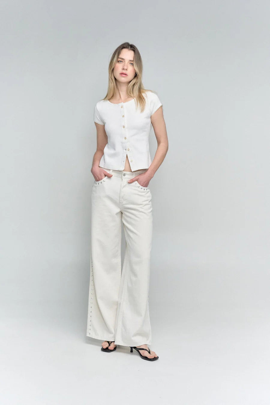Jean Spotted Flare 160