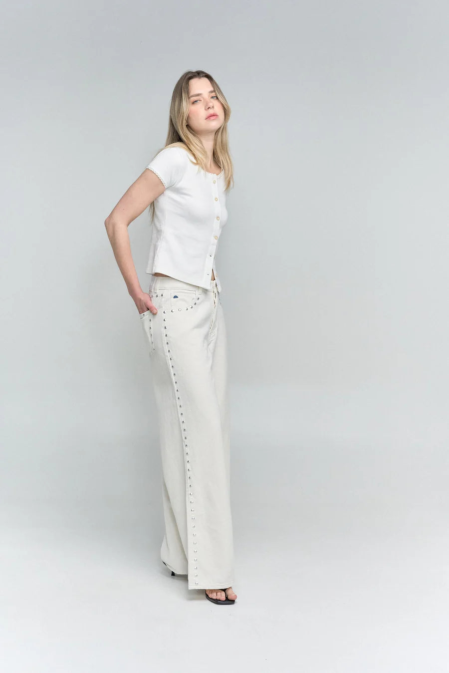 Jean Spotted Flare 160