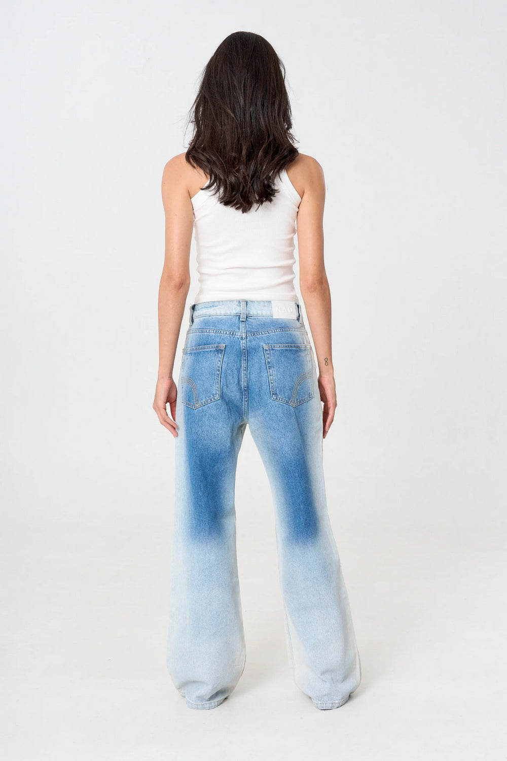 Jean Flare Desgastes Laterales
