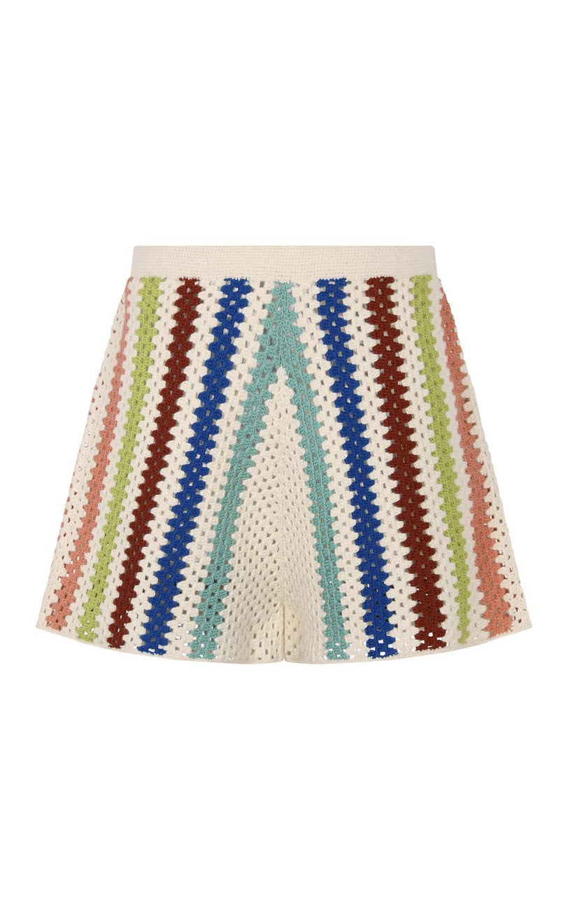 Short Plaza Crochet