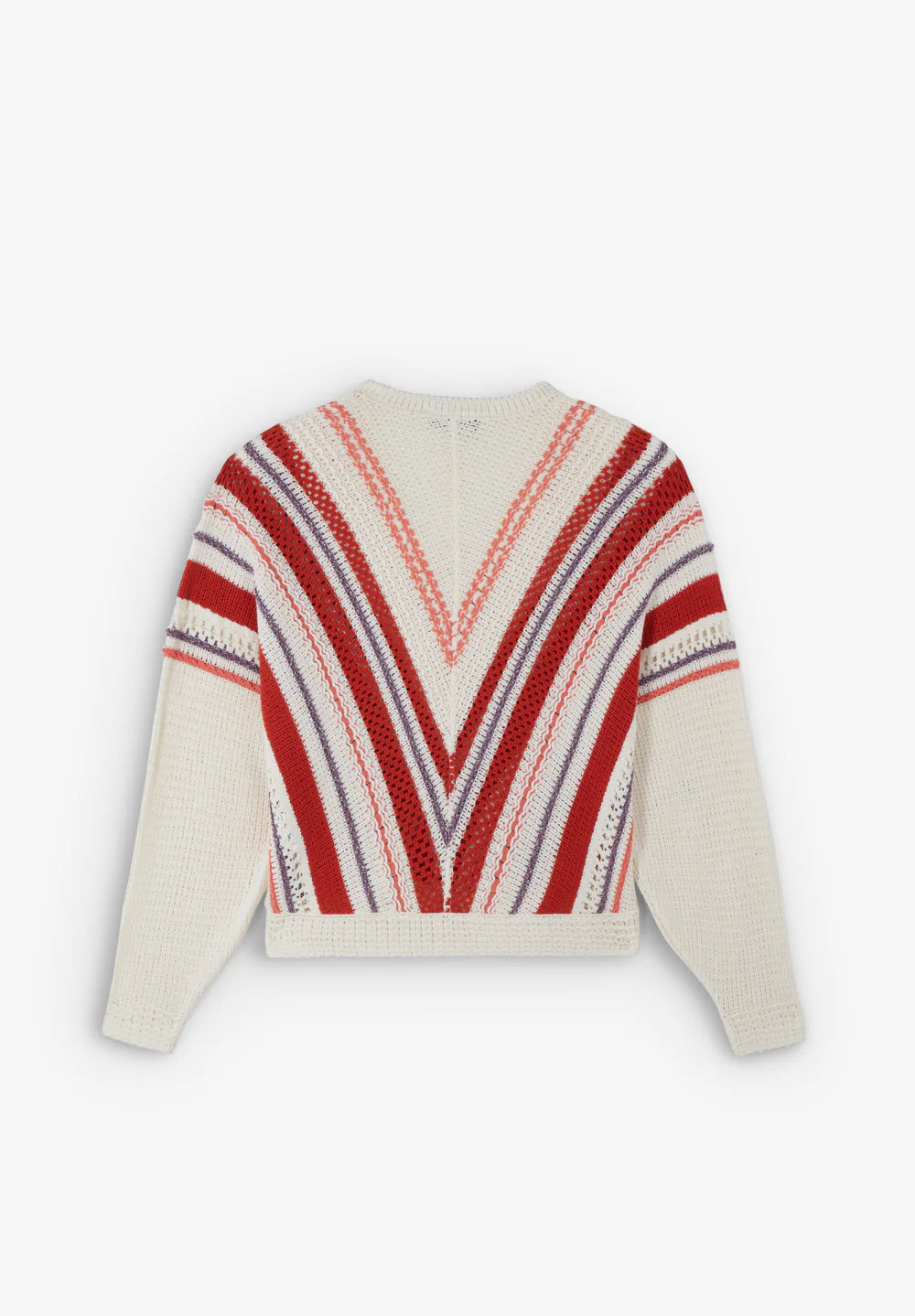 Sweater Crochet Rayas