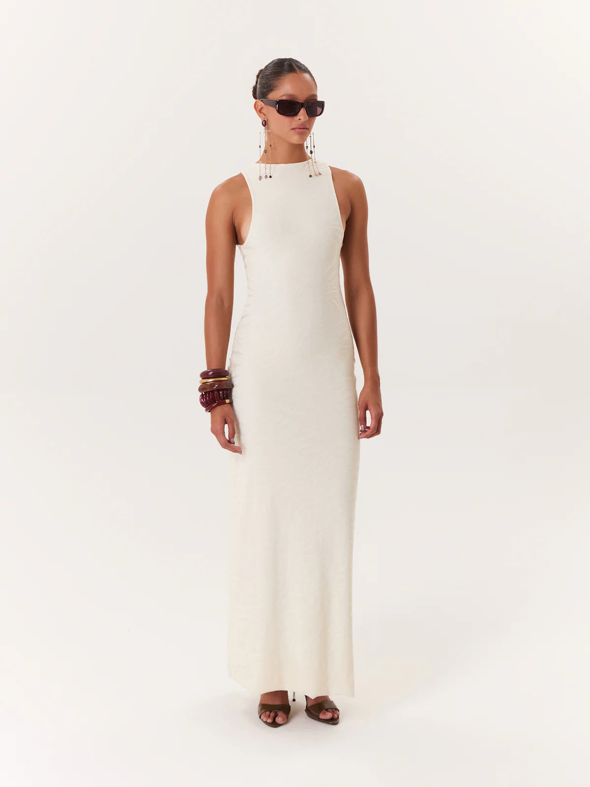 Maxi Vestido Suave Ivory