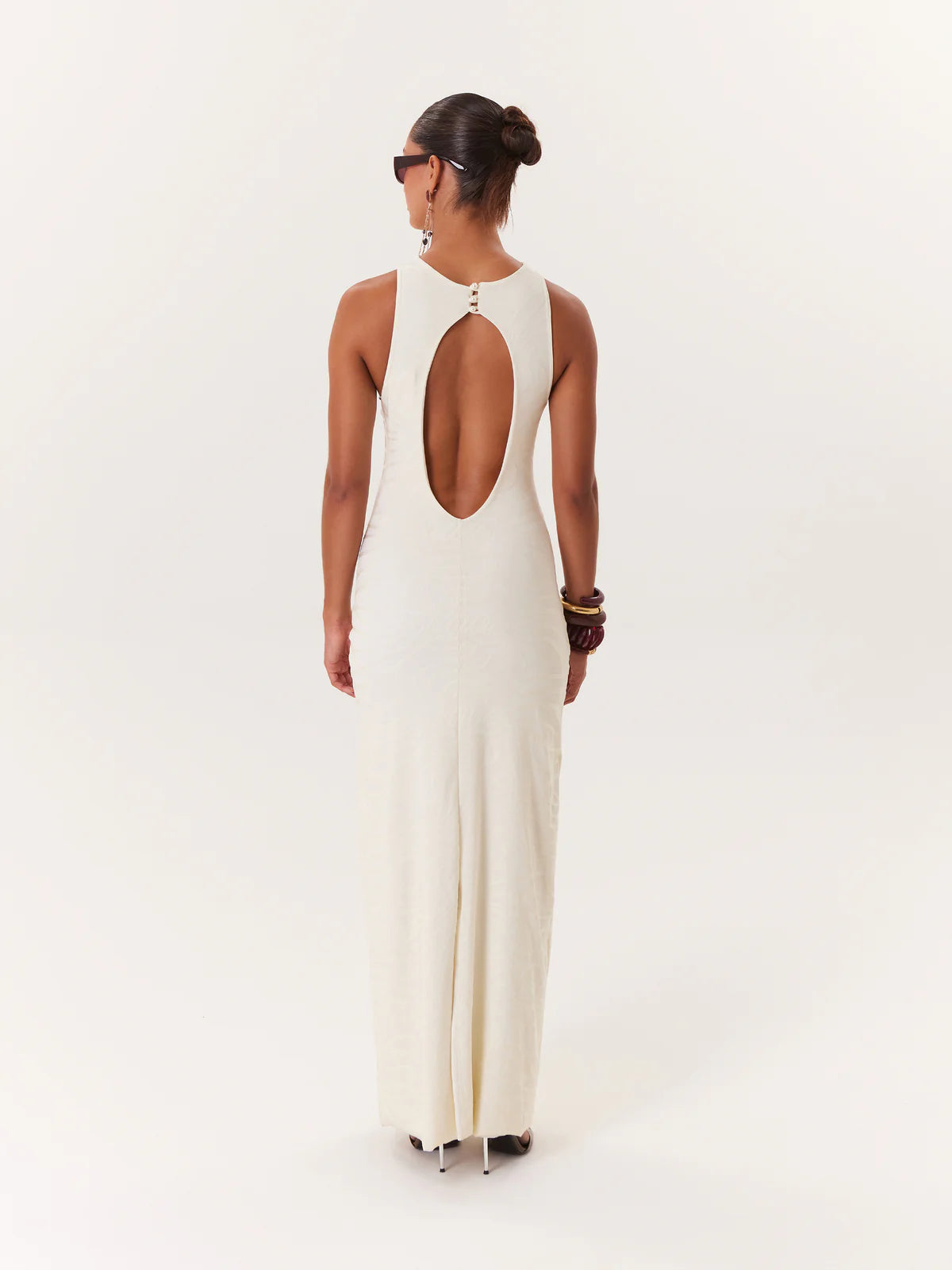 Maxi Vestido Suave Ivory