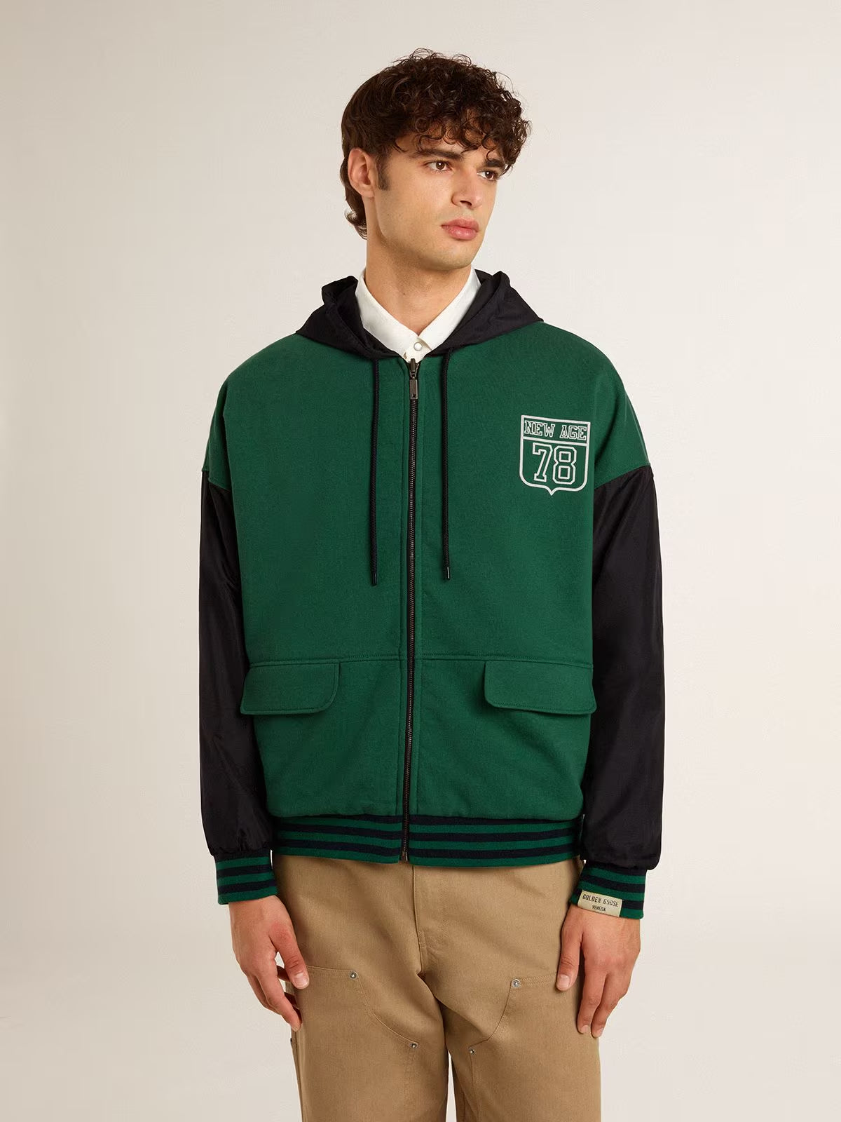 Sudadera Over Zipped