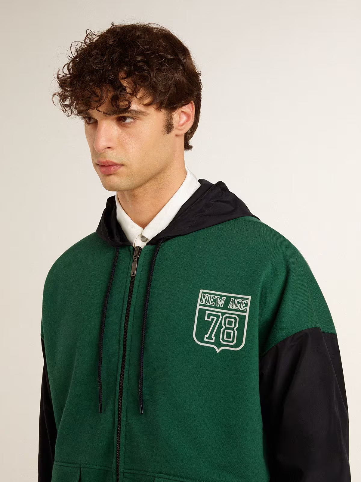 Sudadera Over Zipped