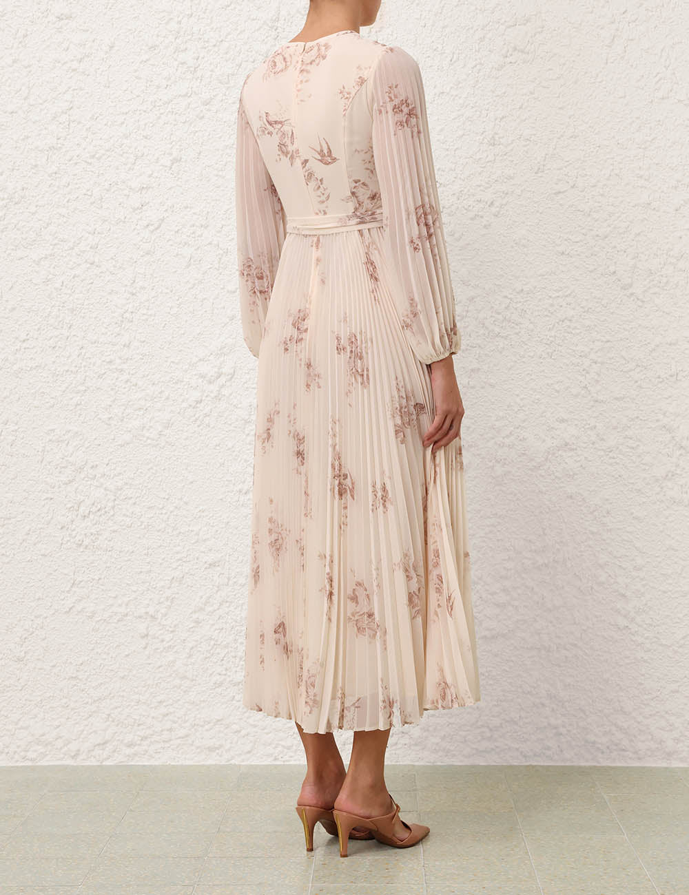 Maxi Vestido Sunray Long Sleeve