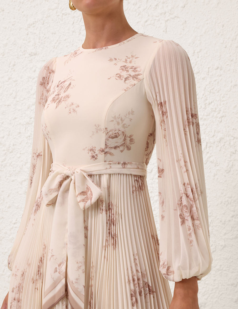 Maxi Vestido Sunray Long Sleeve