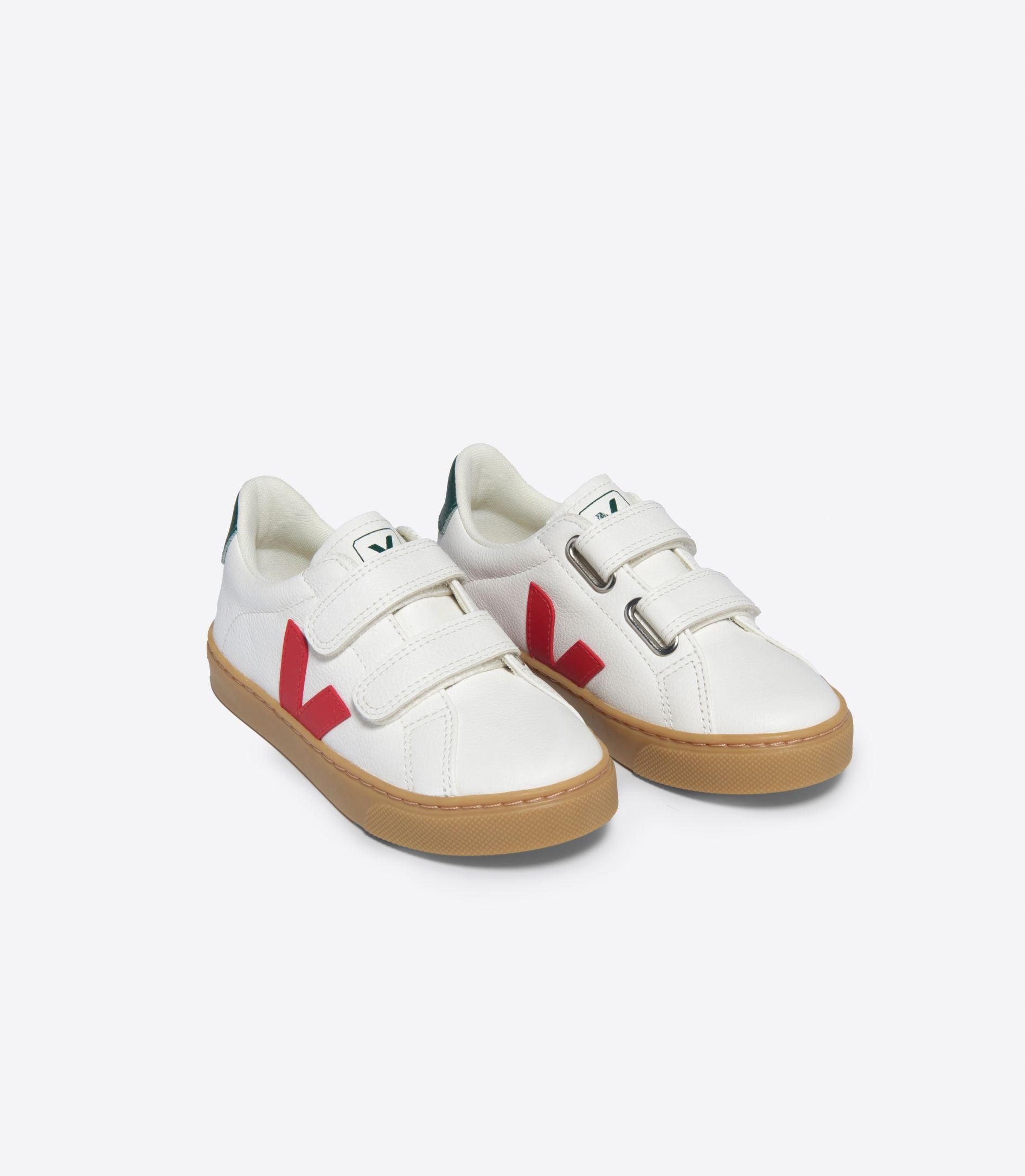 Tenis Veja Kids Esplar leather white pekin poker natural