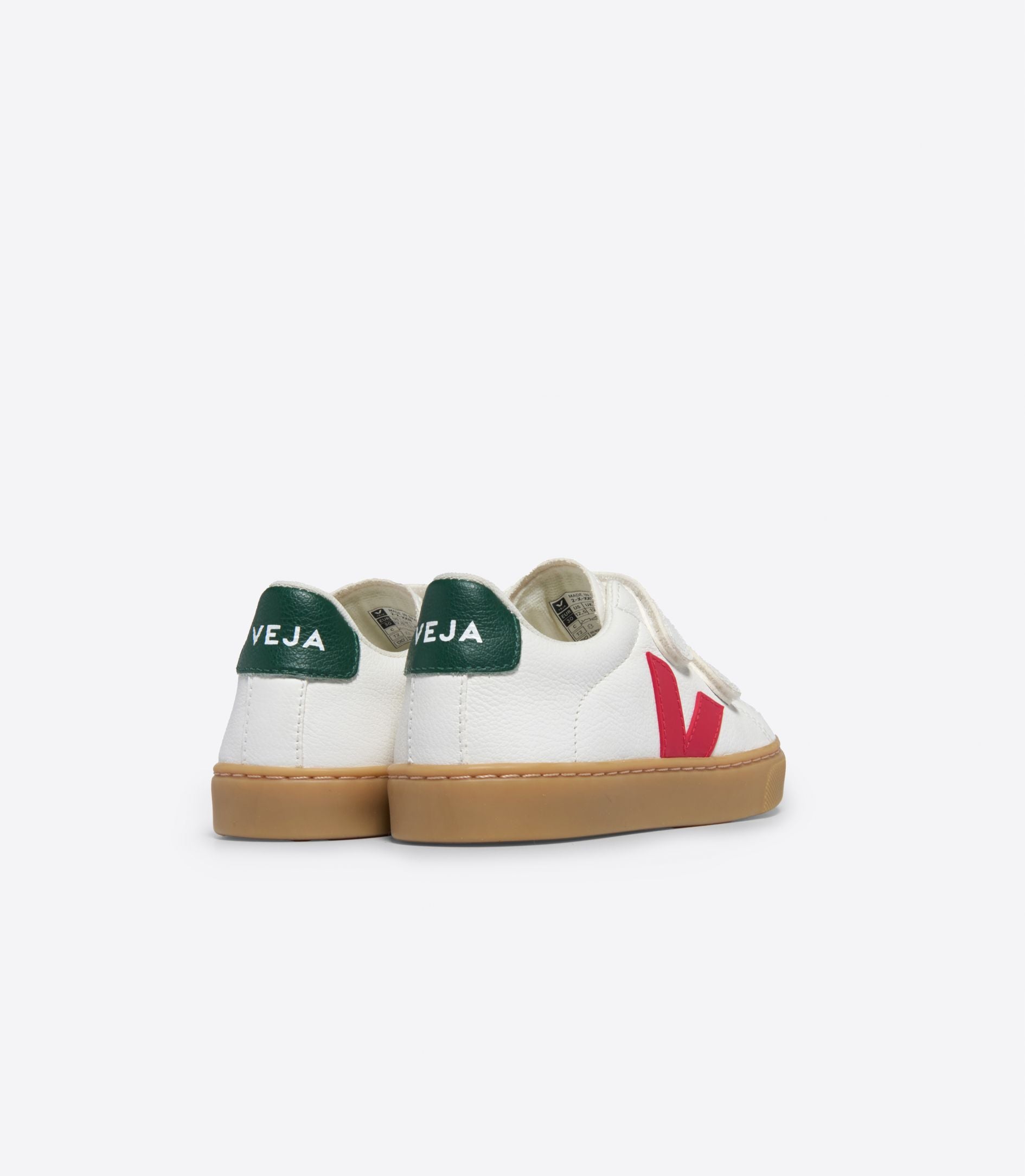 Tenis Veja Kids Esplar leather white pekin poker natural