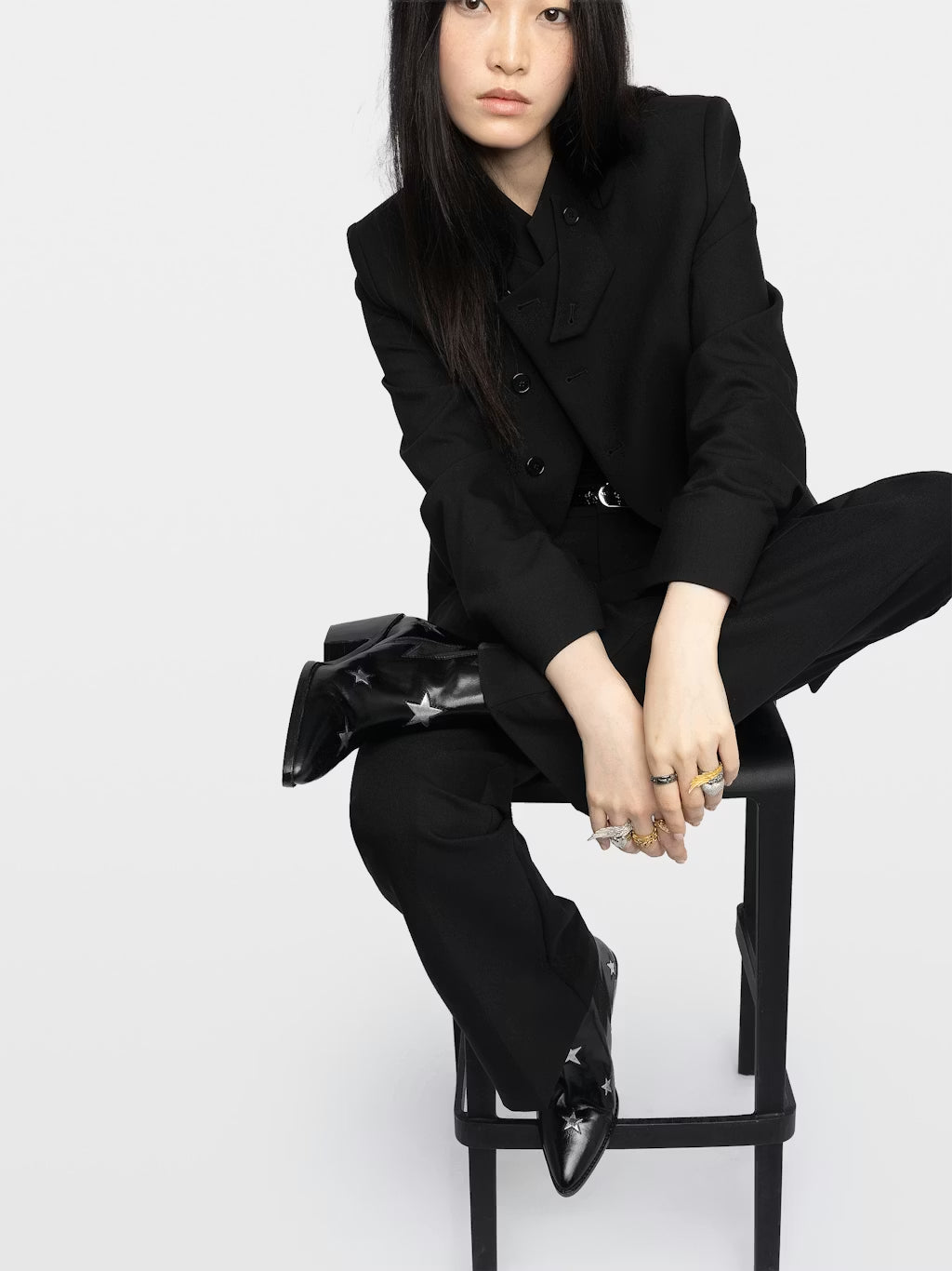 Botin Tyler Stars Vintage Patent