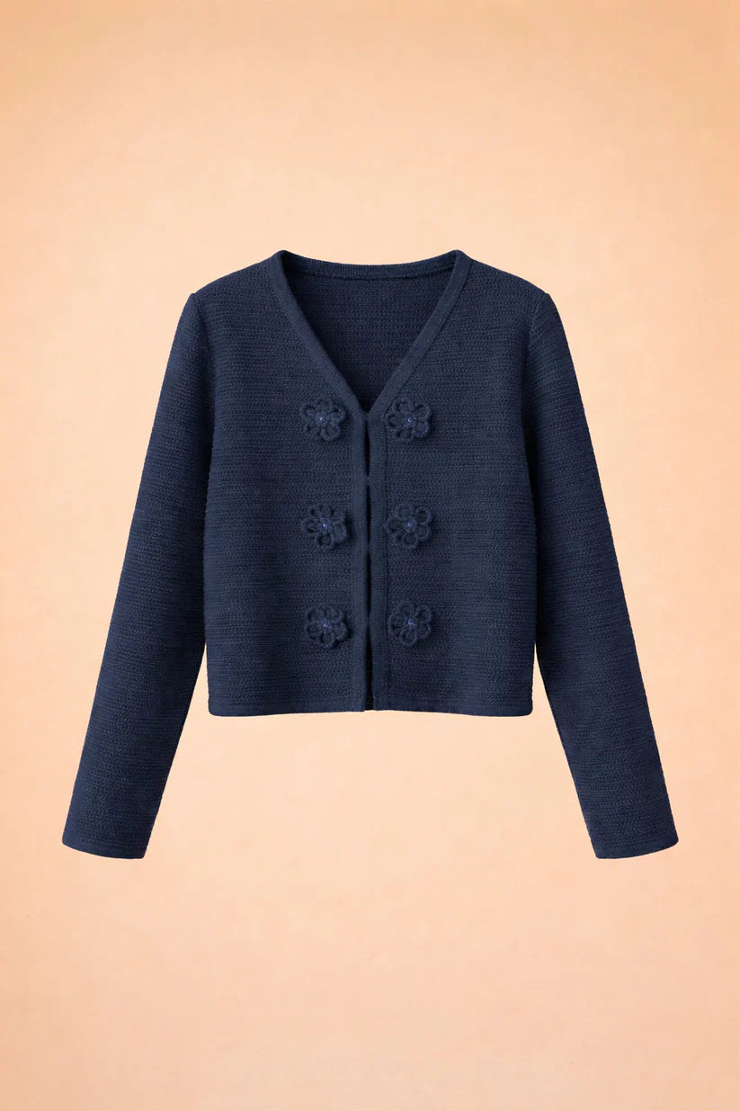 Sweater Espiga Azul CHAQUETAS Malva CO