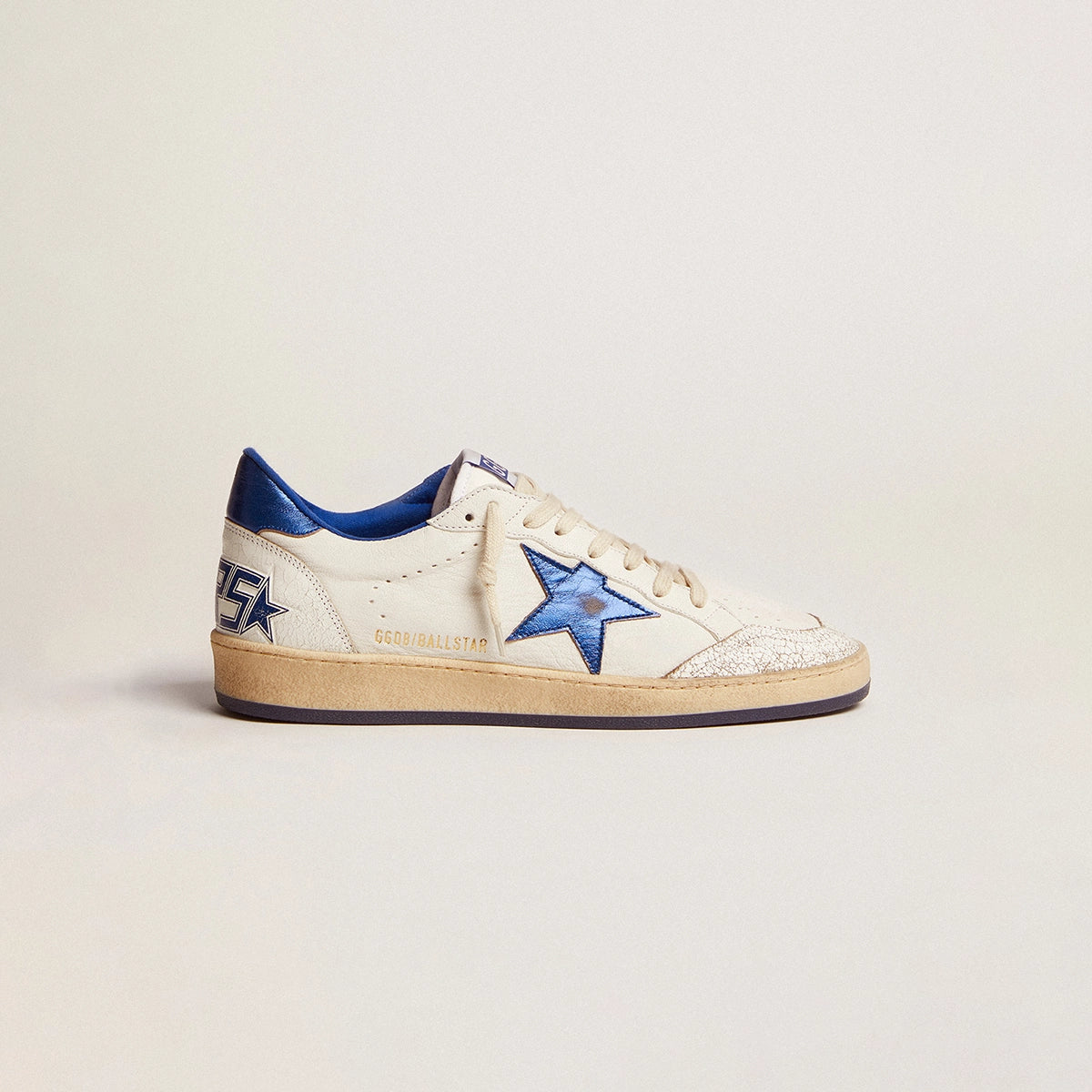 Tenis Golden Goose Ball Star Nappa Upper Laminated Hombre