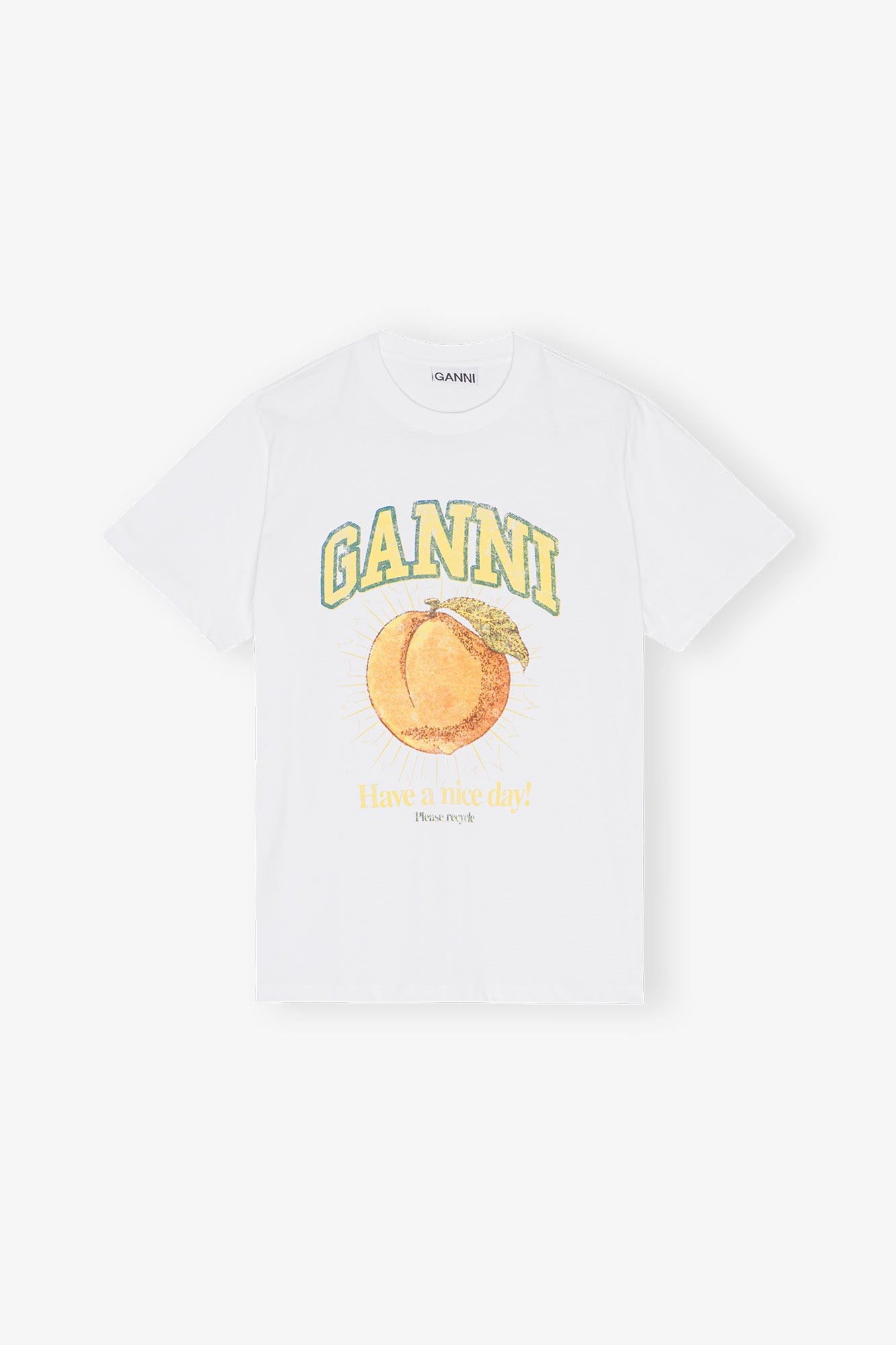 Camiseta Relajada de Melocotón