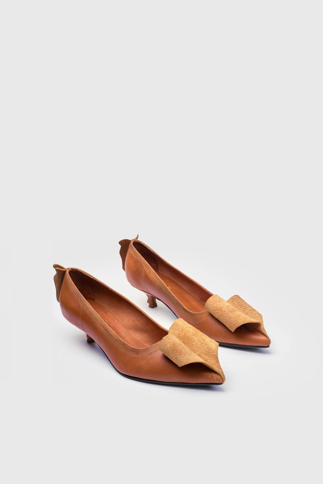 Tacón Cognac Envejecido