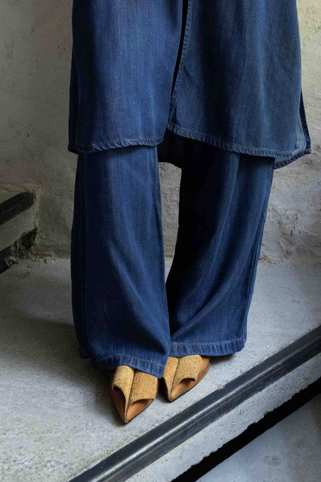 Tacón Strap Cognac Envejecido