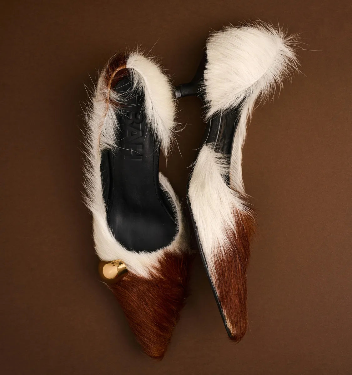Zapato Tacon Cow Joya