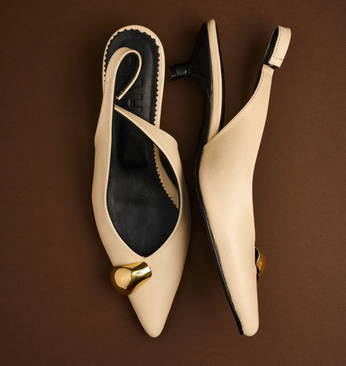 Zapato Tacon Nude Joya