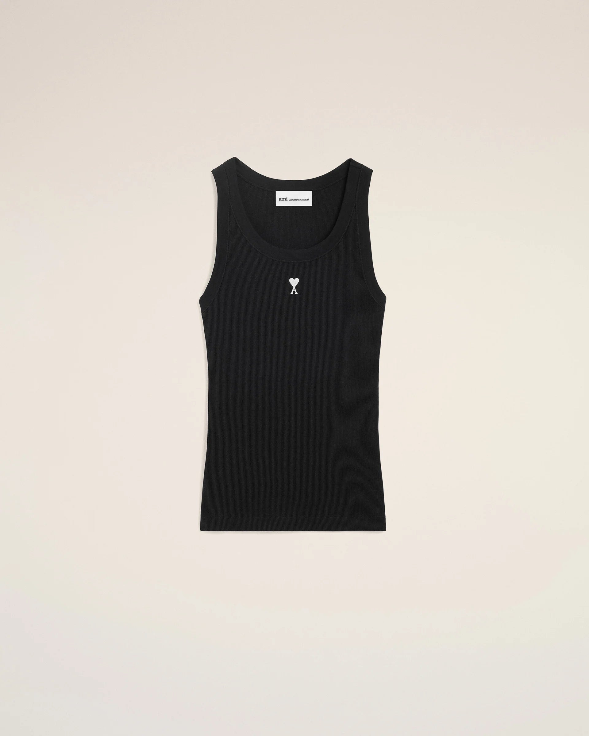 Tank Top Ami De Coeur De Algodón Negro