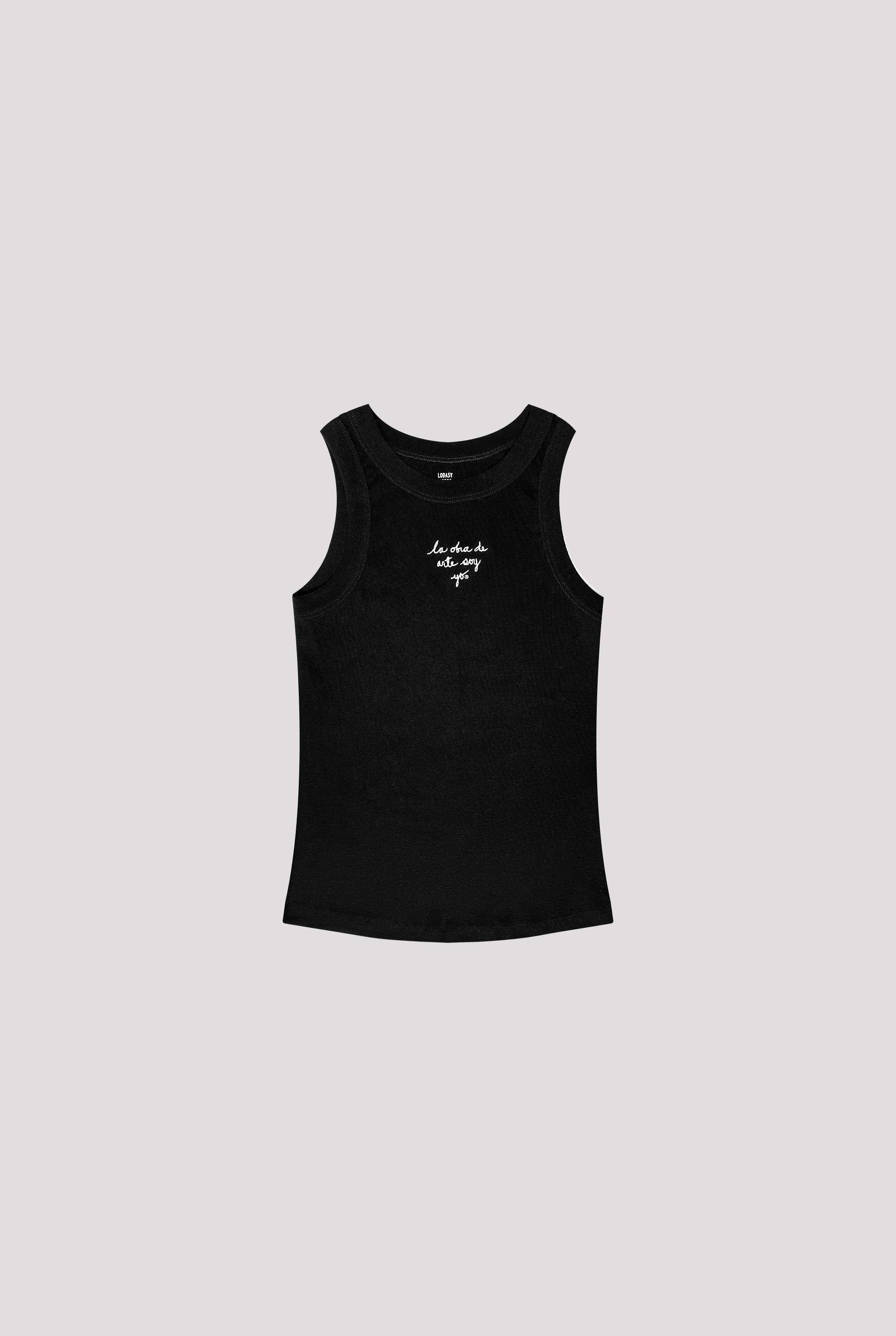 Camiseta De Tirantes Negra