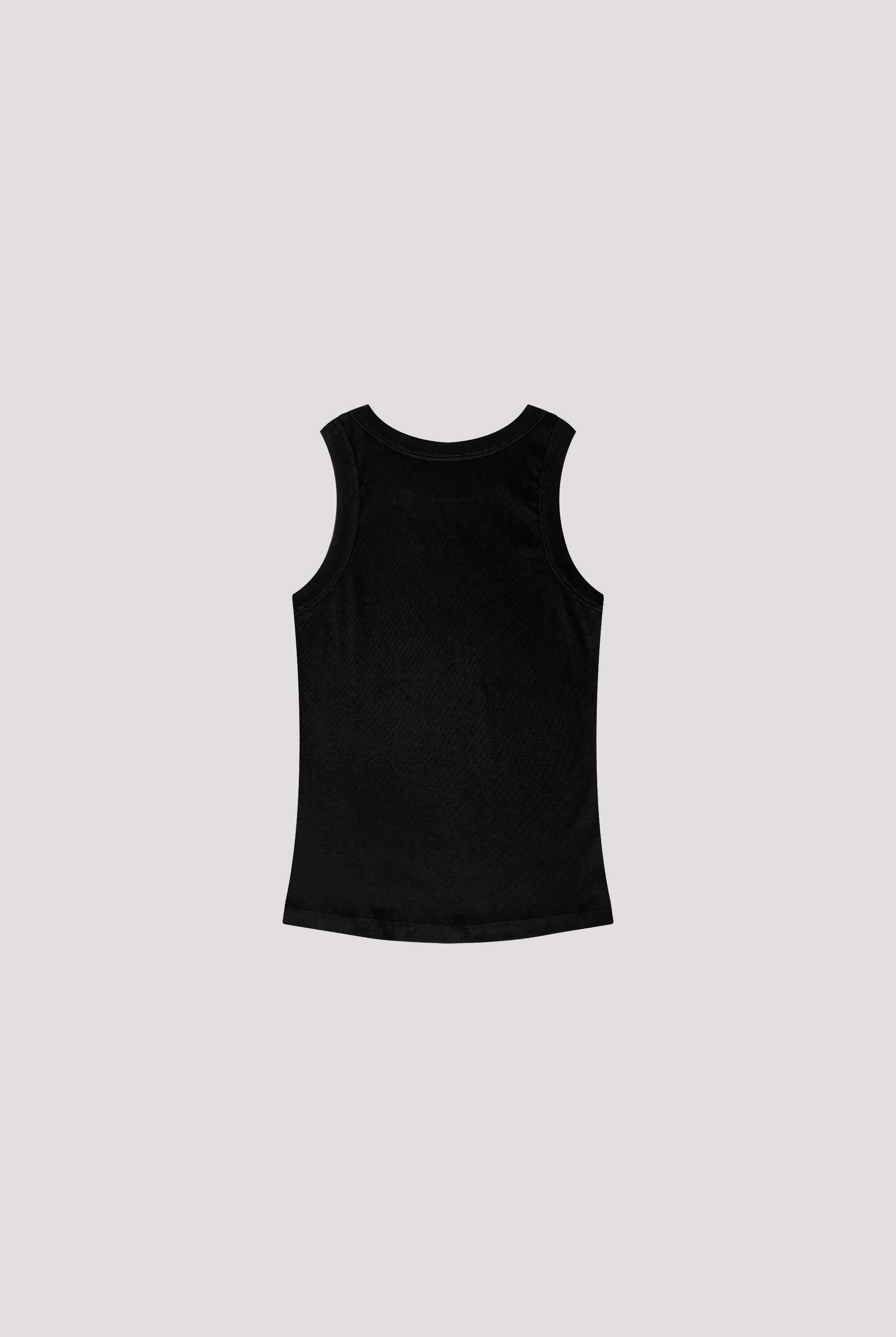 Camiseta De Tirantes Negra