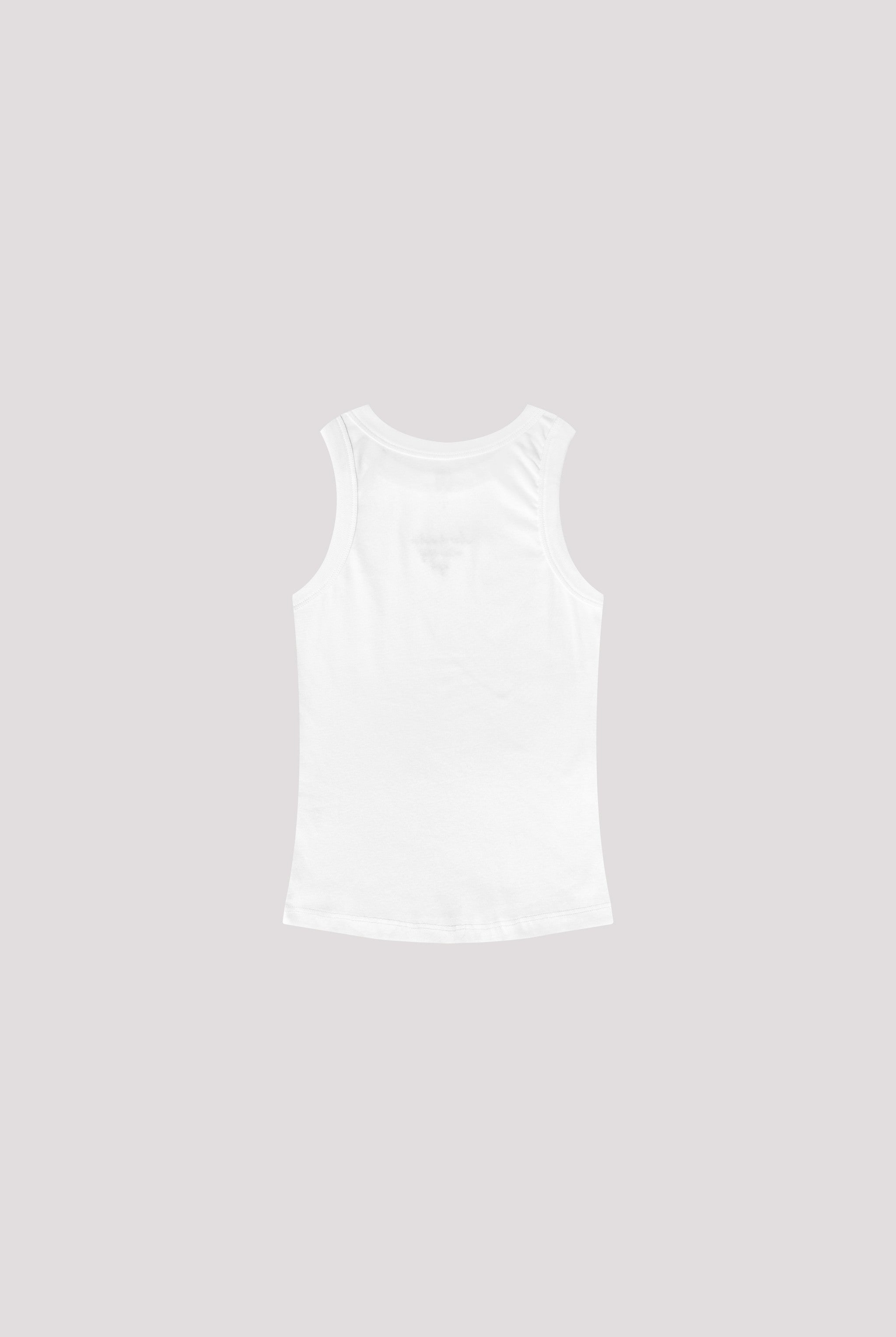 Camiseta De Tirantes Blanca