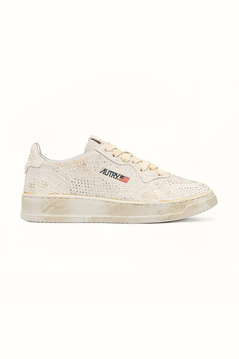 Tenis Medalist Low Crystal Mujer