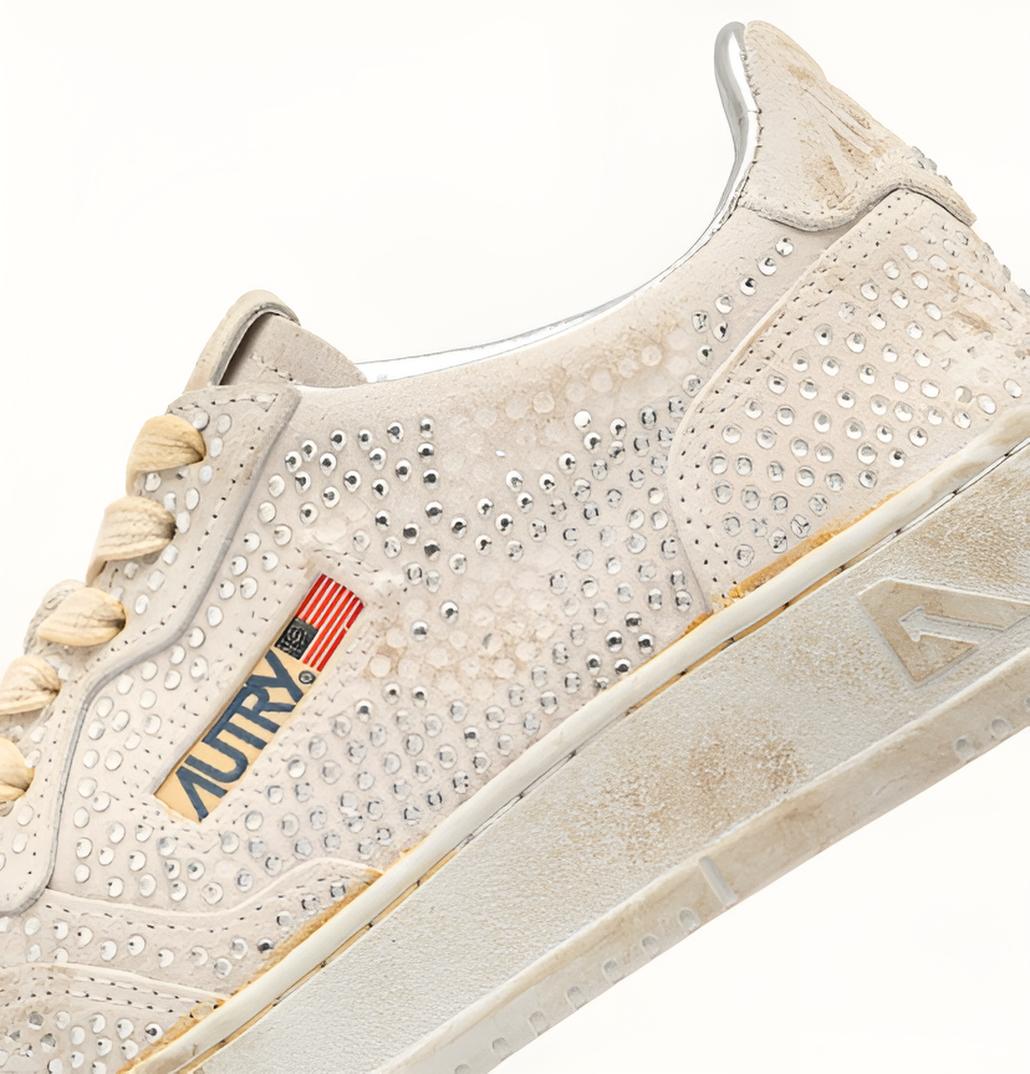 Tenis Medalist Low Crystal Mujer