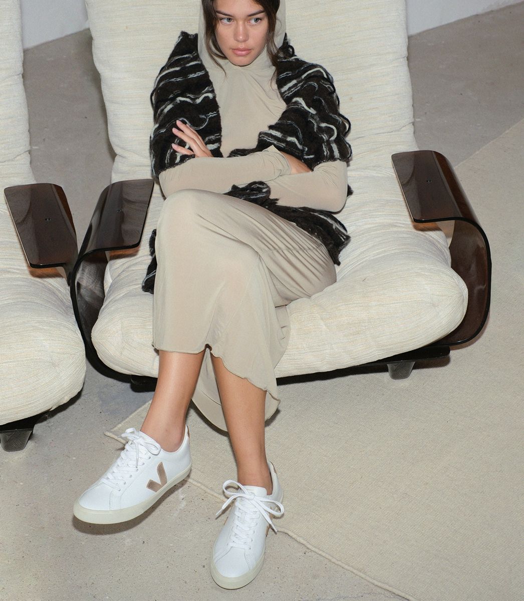 Tenis Veja de Mujer Campo Chromefree Leather