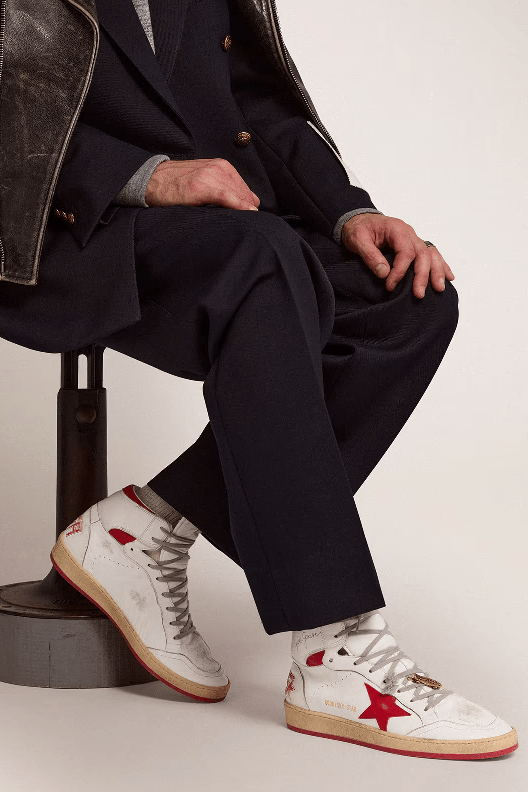 Tenis Golden Goose Sky-Star Hombre GOLDEN GOOSE CALZADO Malva CO