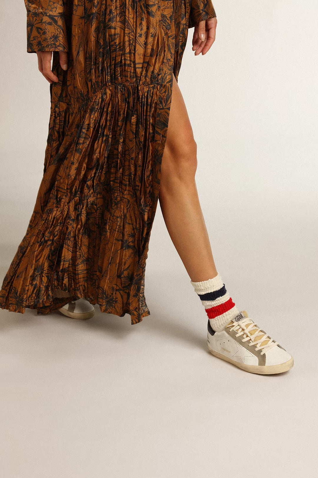 Tenis Golden Goose Super Star Mujer GOLDEN GOOSE CALZADO Malva CO
