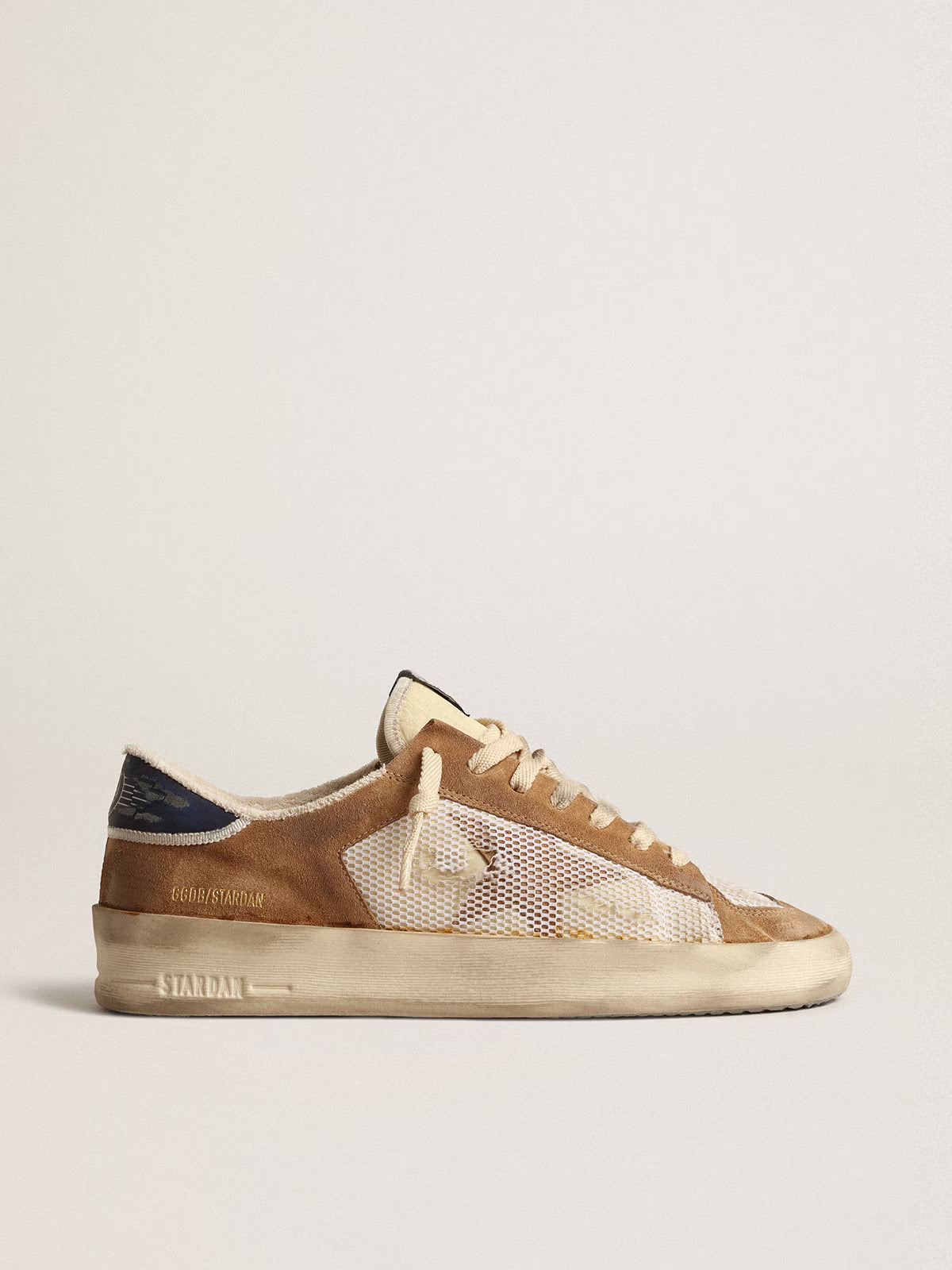 Tenis Golden Goose Stardan Delave Nylon With Net Hombre