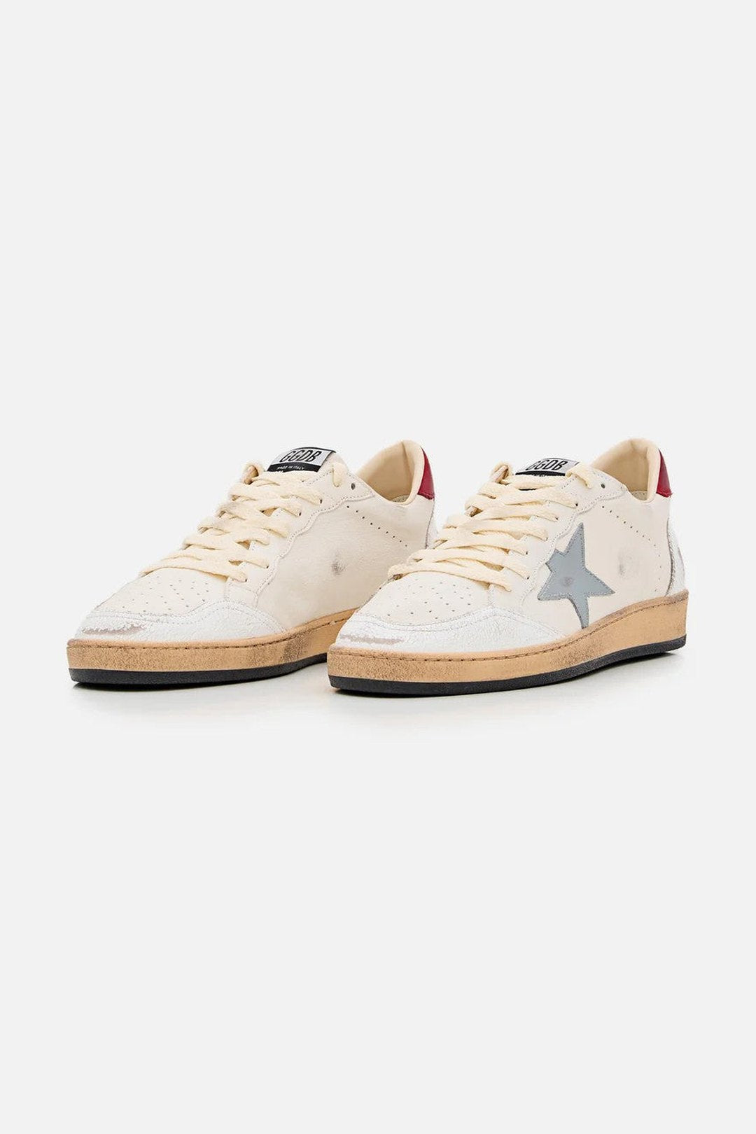 Tenis Golden Goose Ball Star Nappa Suede Toe Star Nabuk Hombre